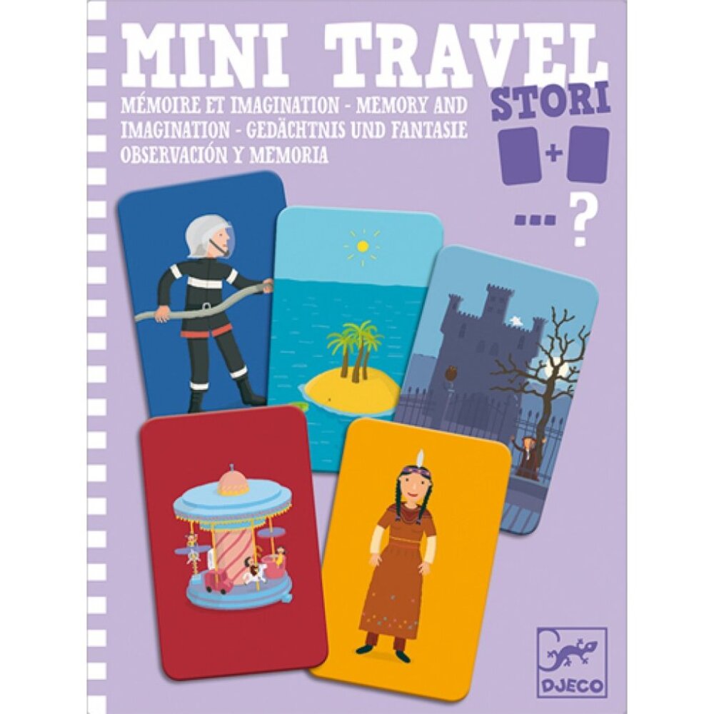 Djeco Mini Travel Memory & Imagination Game Age 4+ New Sealed ( ADD-ON ONLY )